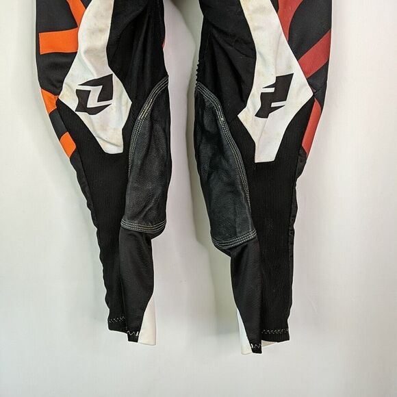 One Industries Defcon Off Road ATV Motocross Gear Pants Orange Red Men Size 30 - Picture 12 of 16
